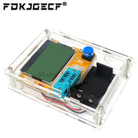 LCR-T4 ESR Meter Transistor Tester Diode Triode Capacitance Mos Mega328 Transistor Tester + CASE (not Battery)