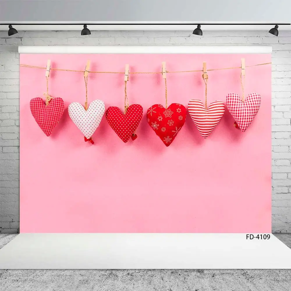الحب عيد الحب الطفل الطفل صورة التصوير الوردي مجلس جدار القلب الخلفيات Photophone صور استوديو الفينيل خلفية الدعائم