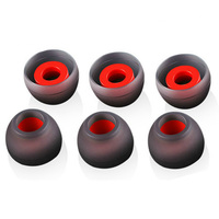 1 Pairs(2pcs) L M S In Ear Tips Earbuds Earphone Silicone Eartips/Ear Sleeve/Ear Tip/Earbuds For KZ Earphone LZ A4 DZ9