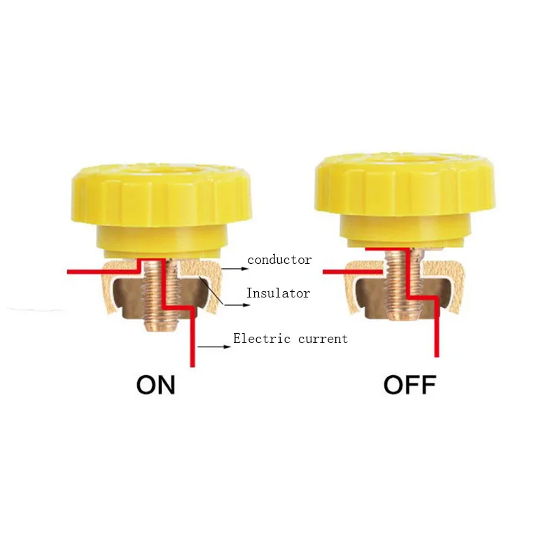 High Quality Battery Disconnect Switch Battery Link Terminal Quick Cut Off Switch Cut Master Brass