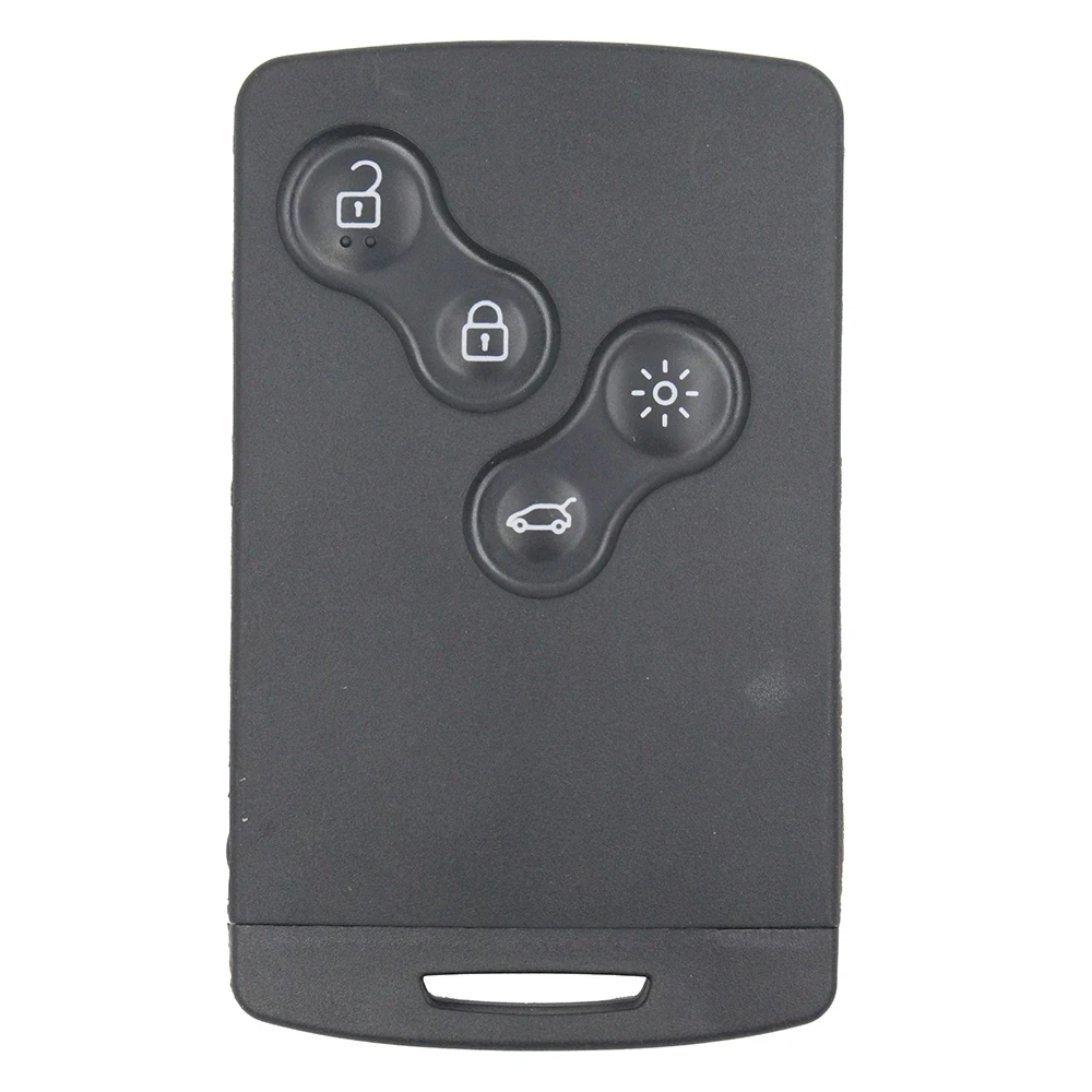 KEYECU Keyless Go Smart Card For 2009 2010 2011 2012 2013 2014  2015 2016 Renault Koleos 433MHz PCF7952 PCF7941 Remote Key Fob