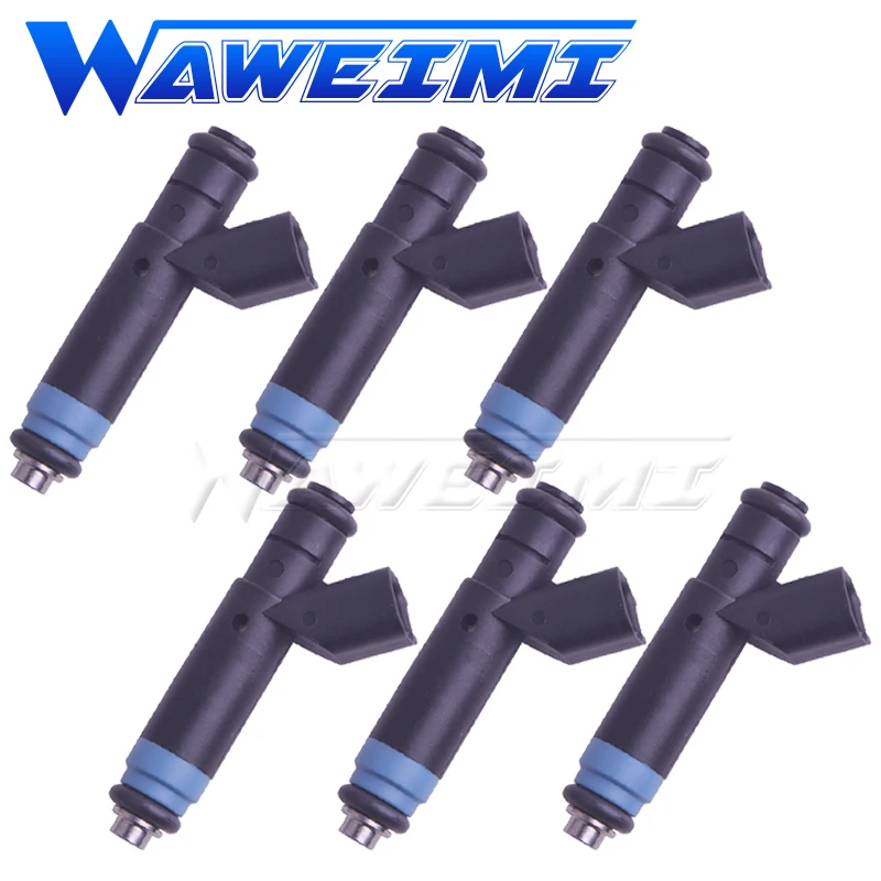 

WAWEIMI 6x Fuel Injector 04854181 For Jeep Grand Cherokee Wrangler 4.0 Dodge Ram 1500 5.2