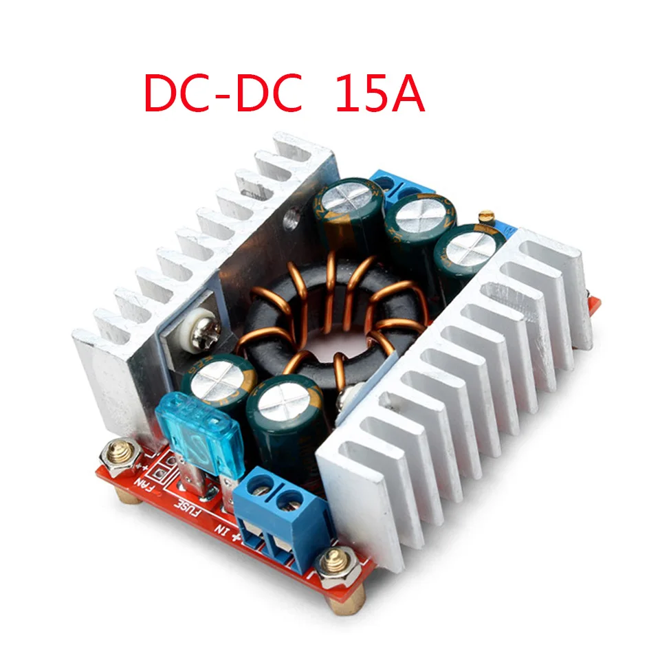 DC-DC15A  Adjustable Step-Down Module 98% High Efficiency Vehicle-Mounted Power Supply Module