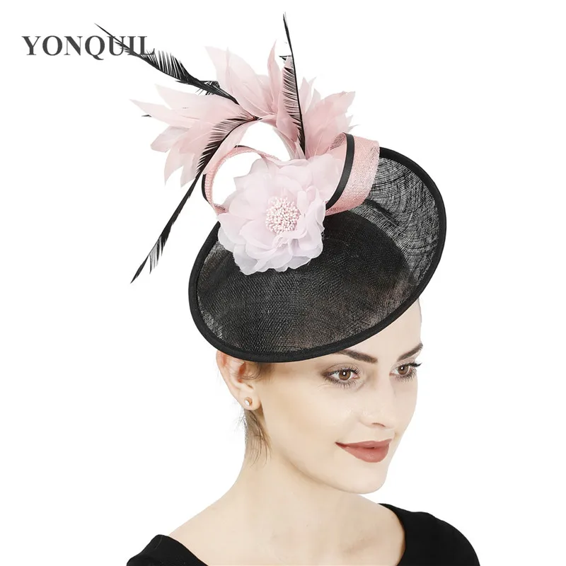 Áo Nữ DỰ TIỆC CƯỚI Nón Millinery Cô Dâu Chính Thức Kết Hôn Với Fascinator Tóc Hoa Phụ Kiện Thể Hiện Nhân Dịp Millinery Mũ Lưỡi Trai