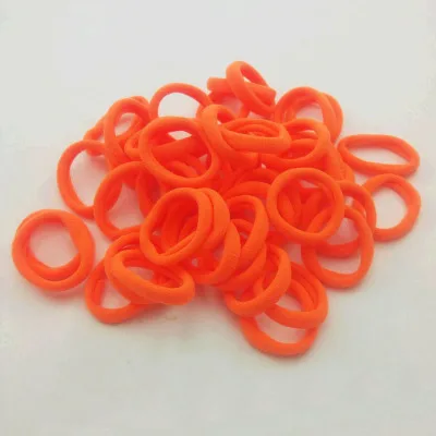 100pcs/lot DIY Hair Bows Grooming Pet Hair Rubber Band  Dog Cat Hair Accessories 3cm high elastic jointless hair ring