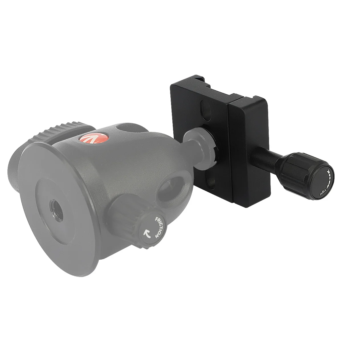 Haoge Boss Adapter Konverter + CP-51 Klemme passend für Arca für Bogen Manfrotto Kopf RC2 System – Detail 16
