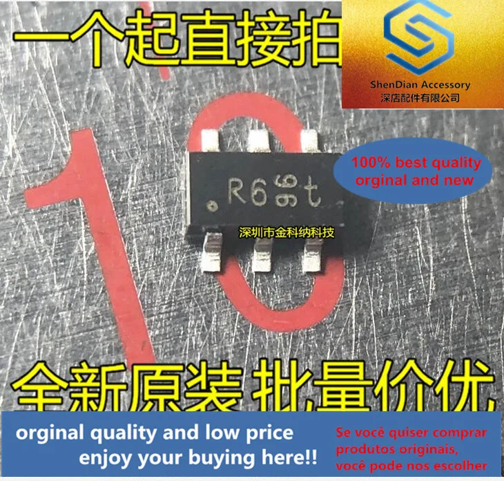 10pcs only orginal new BCM847DS printed silk R6 SMD SOT23-6 chip transistor SMD transistor best item