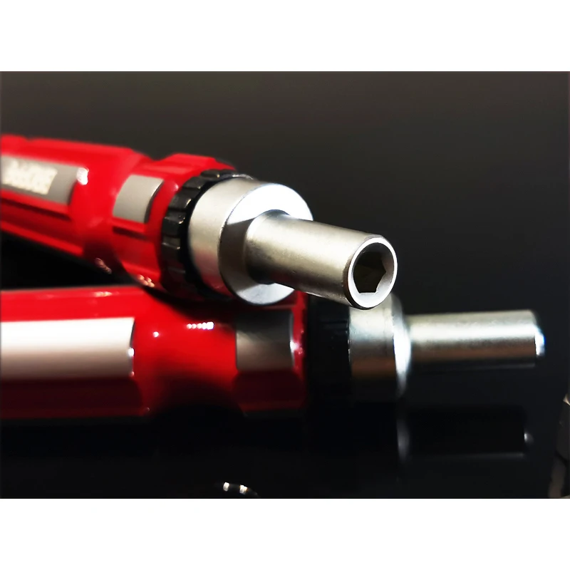 Chave de fenda magnética com catraca, ferramentas manuais diy, 1 peça