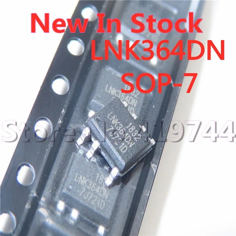 

5 шт./лот LNK364DN LNK364DG LNK364 SMD лапками углублением SOP-7 чип управления питанием в наличии новый оригинальный IC