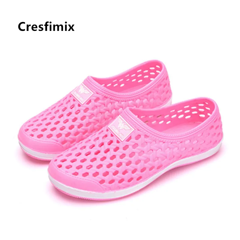 Cresfimix Male Fashion Light Weight Plus Size Grey Slip on Flat Shoes Men Casual Navy Blue Holed Work Breathable Shoes C5729