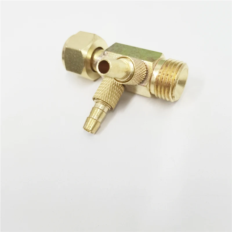 Adaptador de gás refrigerado a água, conector rápido para tocha de soldagem tig com proteção de argônio wp18