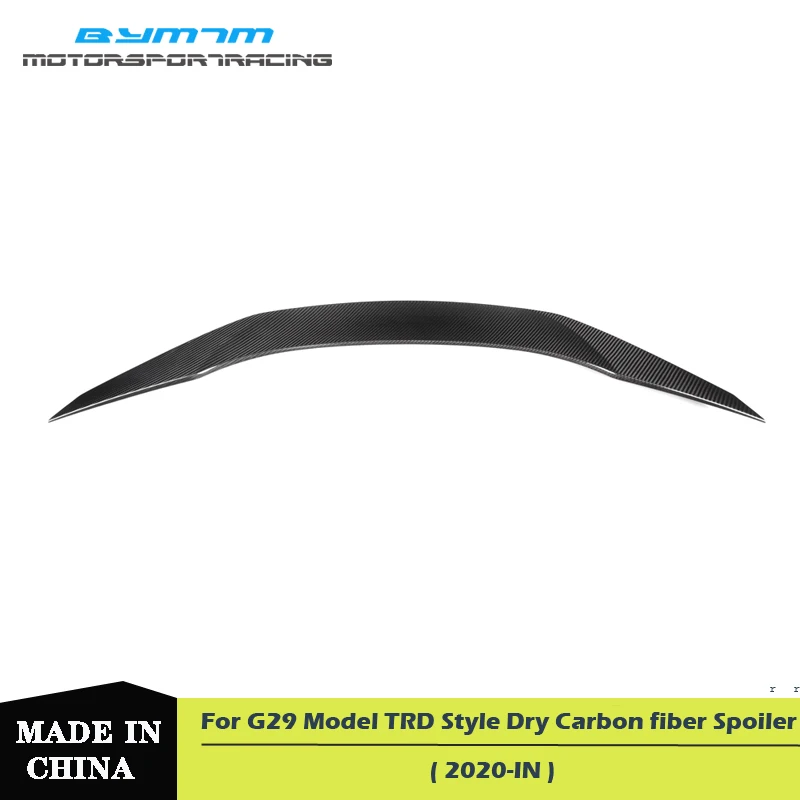 

Car exterior decoration TRD Style Excellent Dry Carbon fiber Spoiler For BMW Z4 G29 2020-2021