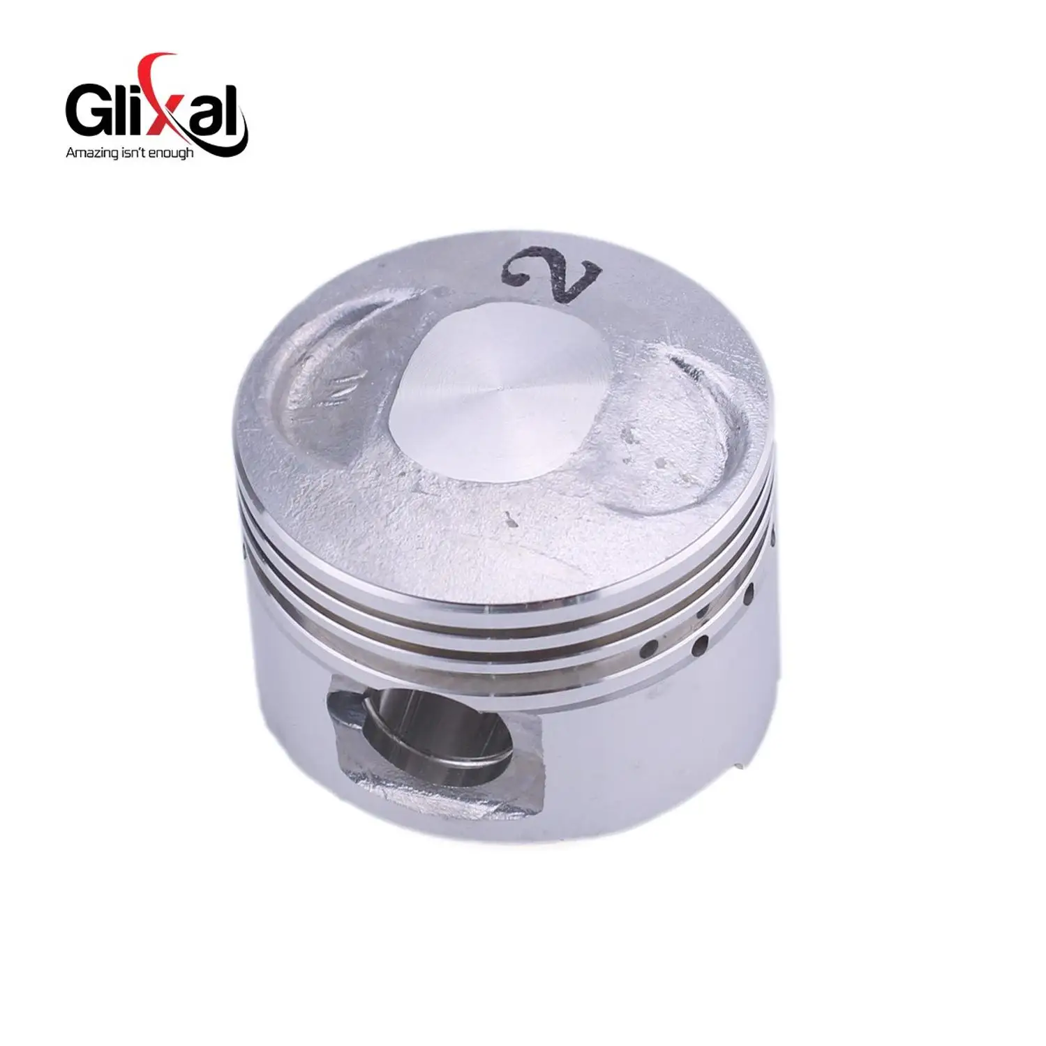 Glixal GY6 60cc139QMB 139QMA Engine 4-Stroke 44mm Piston Kit Rings for JONWAY LANCE VIP TANK EAGLE BAJA SCOOTER ATV