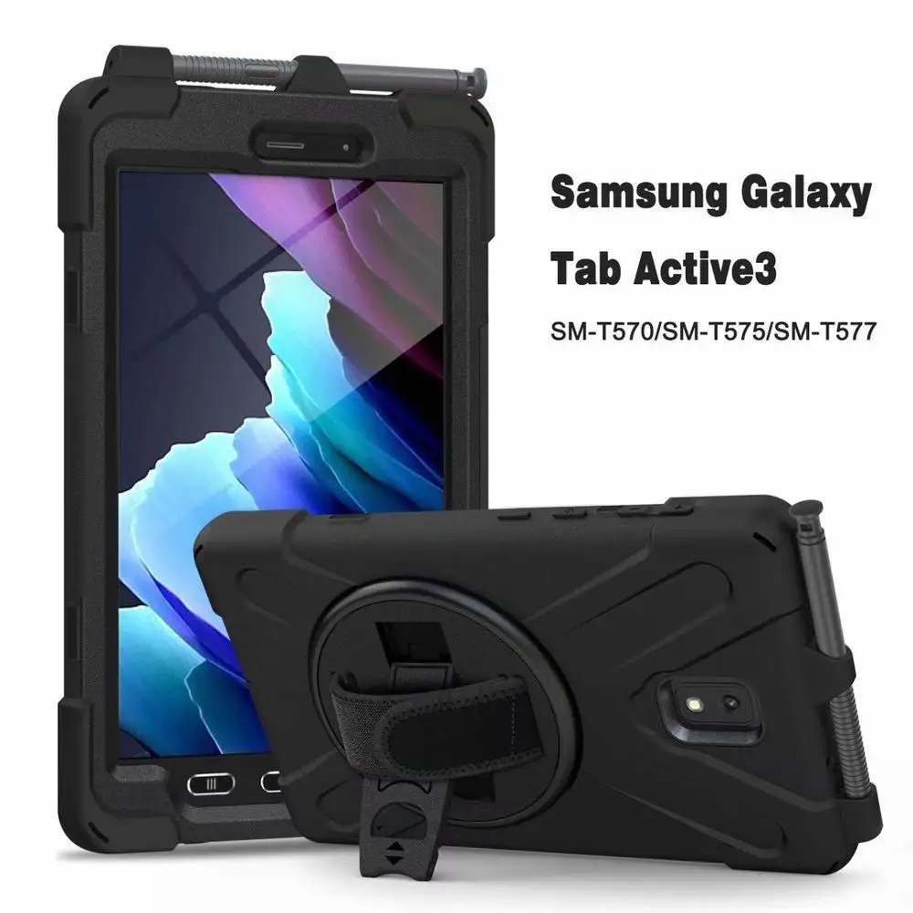 

Чехол для Samsung Tab Active3 8 "SM-T570 T575, защитные противоударные Чехлы для планшета 8 дюймов для Galaxy Tab Active3, T577, T575, чехол