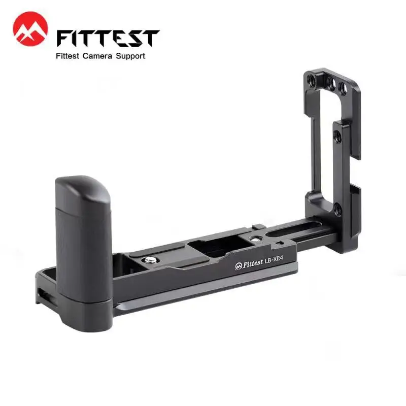 FITTEST LB-XE4 Custom L Bracket แนวตั้ง L แผ่นสำหรับ Fujifilm XE4กล้องเข้ากันได้กับโลหะทั้งหมด