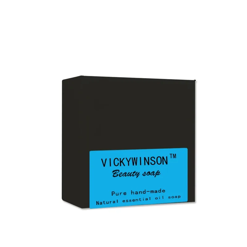 VICKYWINSON-aceite esencial de Limpieza Profunda, jabón hecho a mano, 100g, promueve la circulación sanguínea, promueve la estasis sanguínea