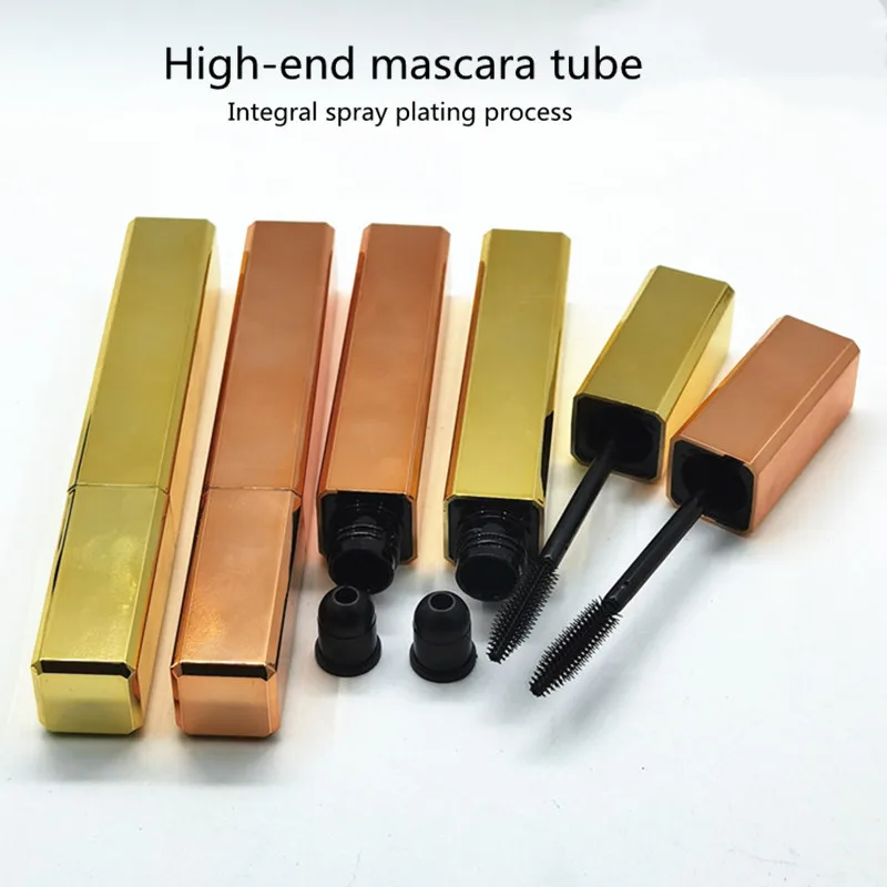 

Wholesale High-end Double Wall Mascara Tube Empty Square Bottle Packing Eyelash Vial Liquid Bottle Makeup Tools