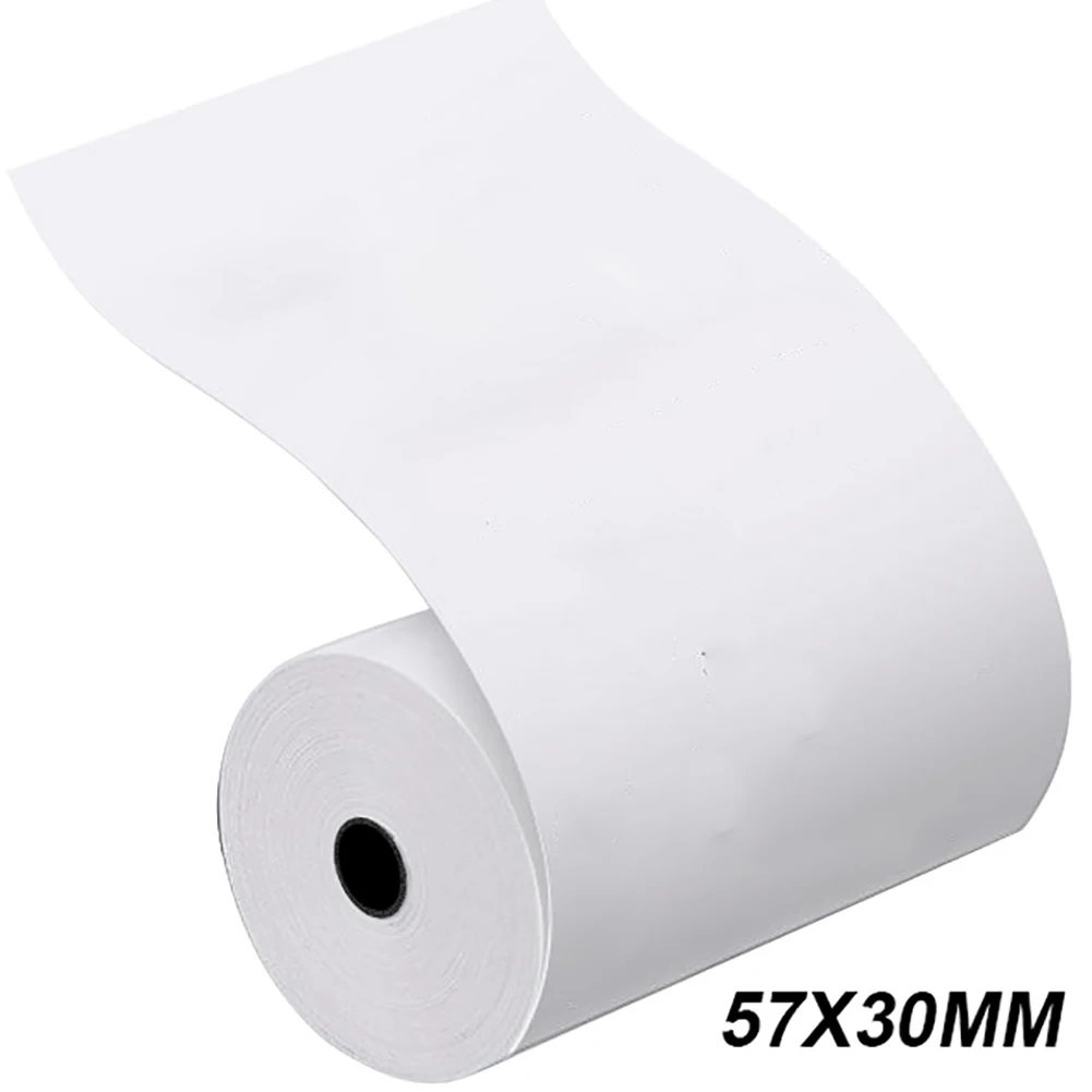 Portable Mini Thermal Print Receipt Ticket Sticker Roll POS Cash Register Receipt Roll for Thermal Printer for Supermarket Hotel