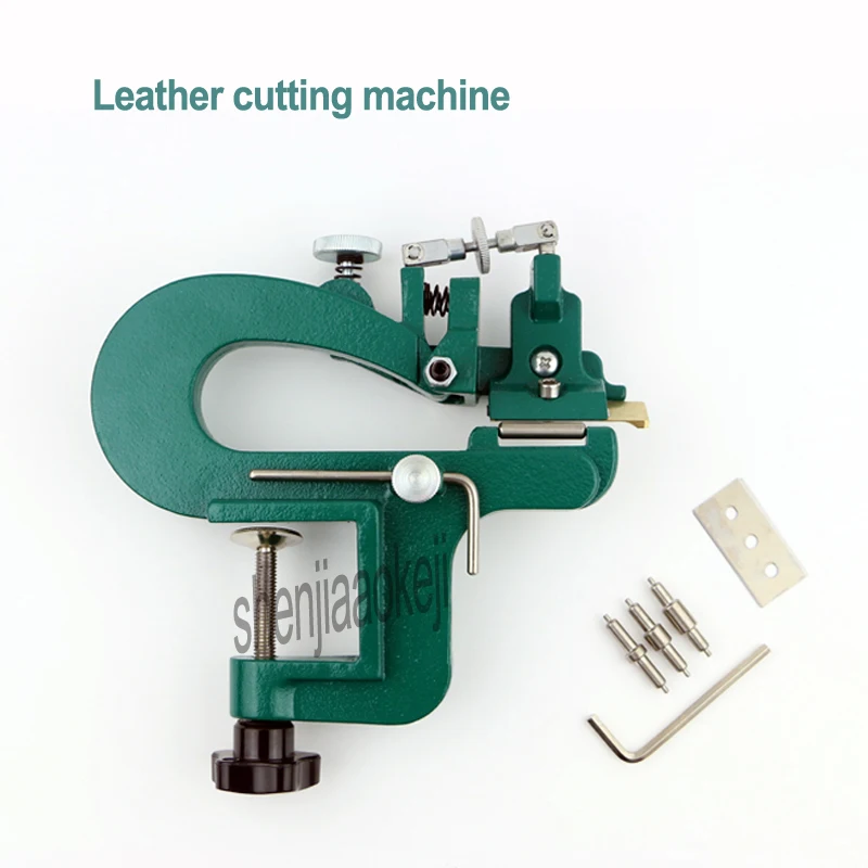 809G Leather Cutting Machine Manual Peeling Machine Leatherwear Splitter Vegetable Tanned Peeler Leathers Paring Machine 1PC