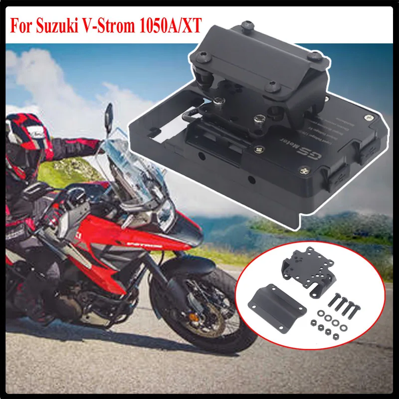 For Suzuki V-Strom 1050A 1050XT vstrom dl1050a DL1050XT Navigation Bracket Windscren Bracket Mount Smartphone GPS Holder