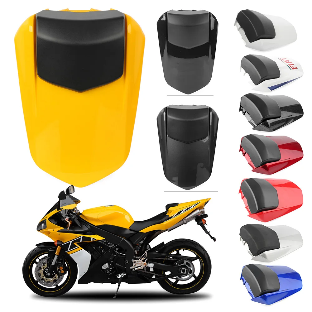 Rear Pillion Passenger Cowl Seat Back Cover For Yamaha YZF R1 2004 2005 2006