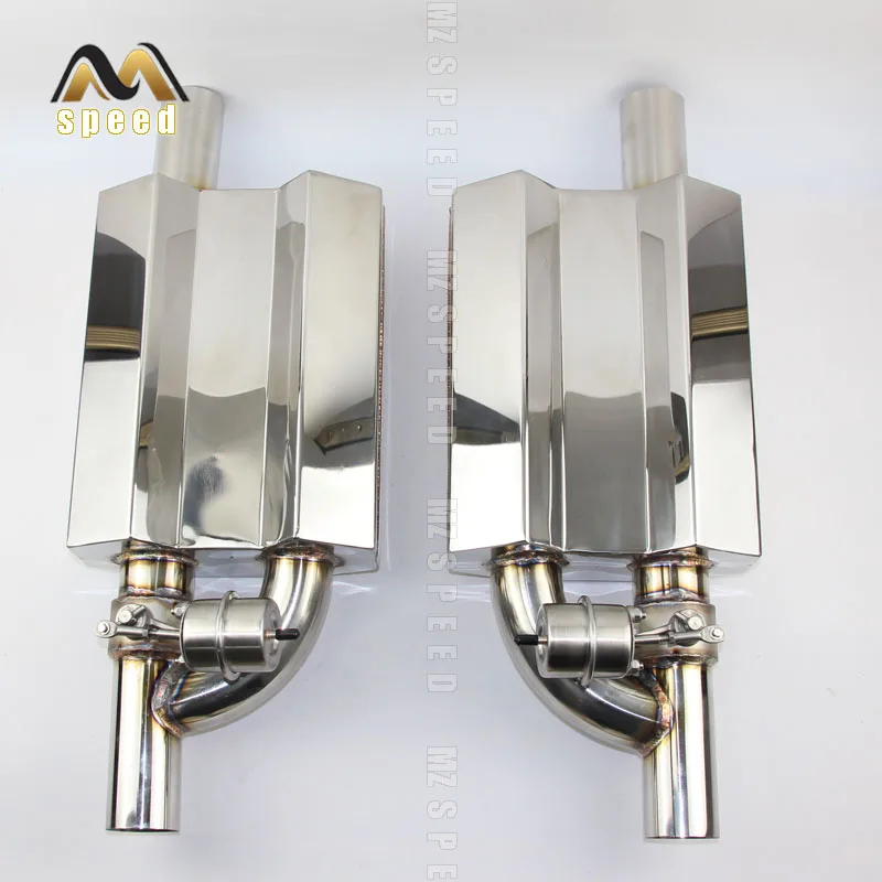 

Accessories Car Exhaust pipe muffler 304 stainless steel exhaust pipe valve remote control modification muffler left and right