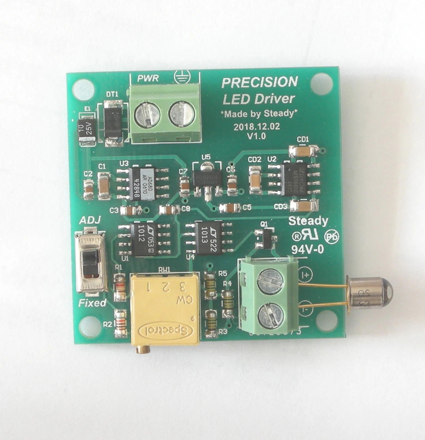 atuador de conducao de corrente constante de led de precisao para instrumentos opticos 01