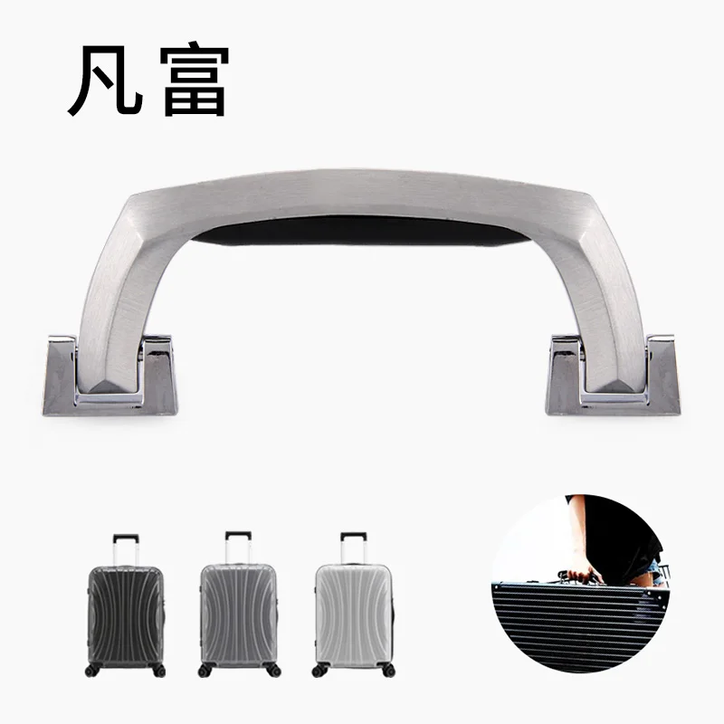 

Replacement Suitcase Handle Luggage Removable Handling Pull Rod Box Handlebar Grips Luggage Interchangeable Zinc Alloy Handle