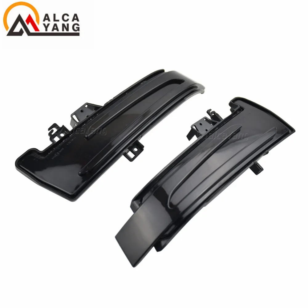 2 Stück Dynamische Blinkleuchte LED-Seiten-Spiegelanzeige für Mercedes Benz W204 CLA A B C E S GLA GLK CLS Klasse W176 W212 – Detail 11