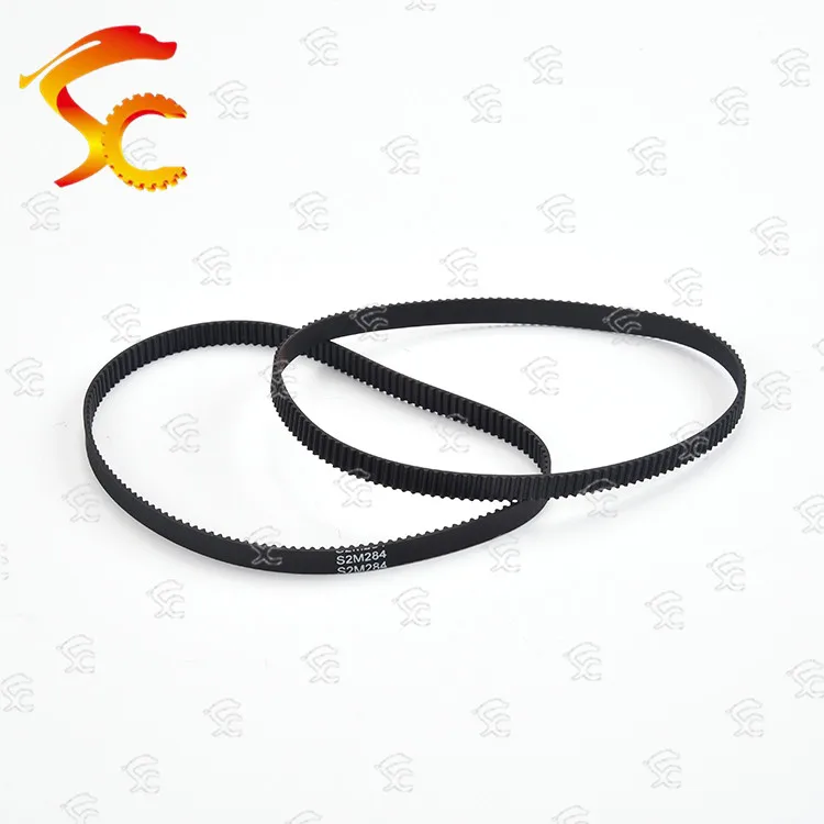 100PCS S2M-170 closed-loop rubber timing belt Teeth 85 Length 170mm wide 6mm/10mm/12mm/15mm belt