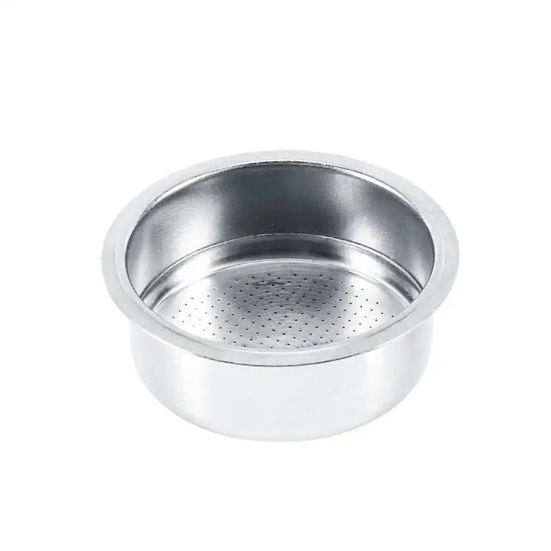 Stainless Steel 2 Cup Pressurized Coffee Filter Basket Strainer Coffee Maker Accessories Home Kitchen Coffee Machine Filters