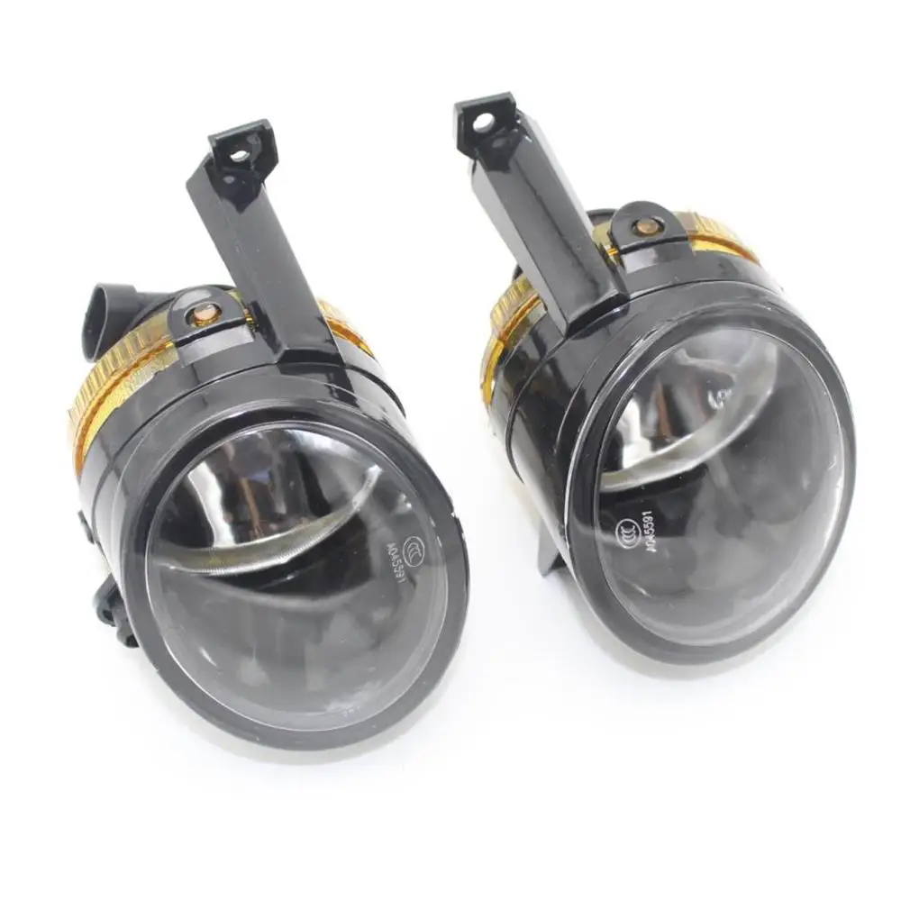 2pcs Car Fog Light For VW Tiguan 2007 2008 2009 2010 2011 Car-styling Front Halogen Fog Lamp Fog Light With bulbs