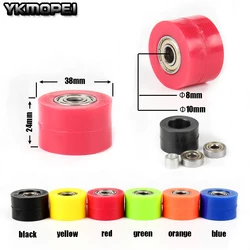 Nieuwe Pit Crossmotor Motorrijwiel 8mm of 10mm Ketting Roller Spanrol wiel gids voor 125 XR CRF 50 KLX110