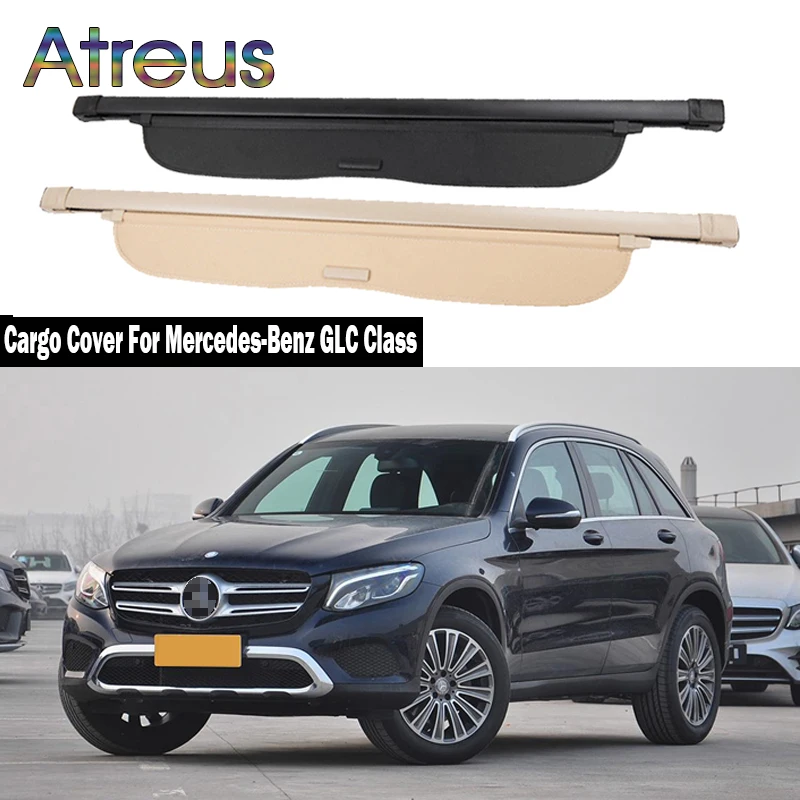 

Trunk Parcel Shelf Cover for Mercedes Benz GLC Class GLC200 GLC260 GLC300 GLC350 GLC400 Retractable Rear Racks Spacer Curtain