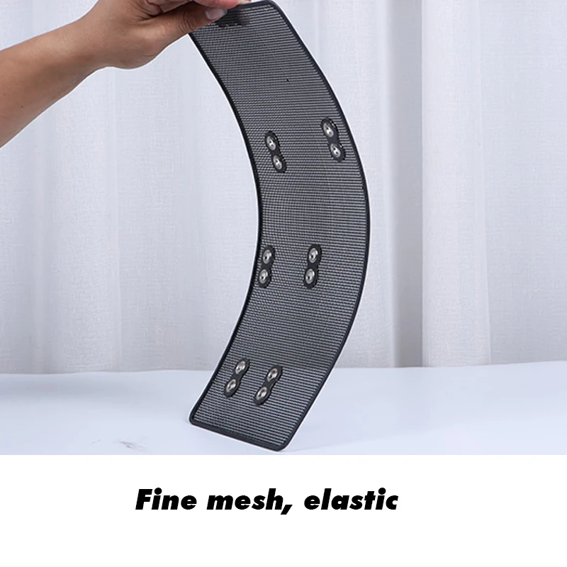 Stainless Front Grille Insert Net Insect Screening Mesh Cover Trim for Volvo XC60 2018 2019 2020 Sport