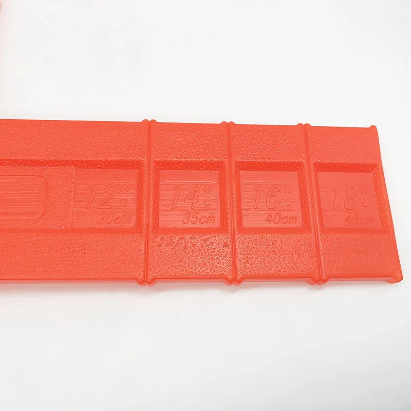 12" 14" 16" 18" Chainsaw Guide Plate Protector Thickened Plastic Chainsaw Bar Cover Scabbard Guard For Garden Saw Accessories