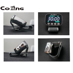 Diabetic Hepertension New Invention 4 Color Laser Watch Portable Low Level Cold Laser Therapy Device for Pain Relief Infrared