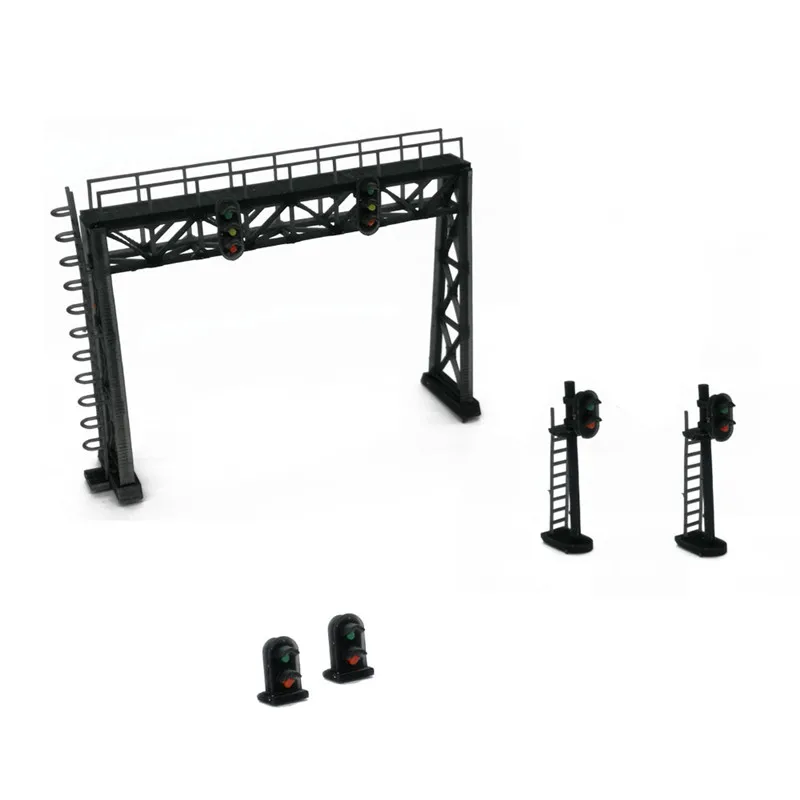 

Train Railway Model Scene N Ratio 1:160 1:150 Gantry And Signal Light Set