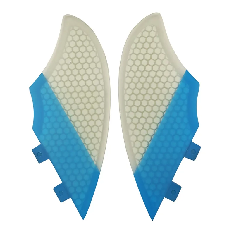 Surfing Double Tabs Keel fin surf fins Surfboard Double Tabs Fins Fiberglass TWIN fins set Sell In Surfing 2 fins Free Shipping