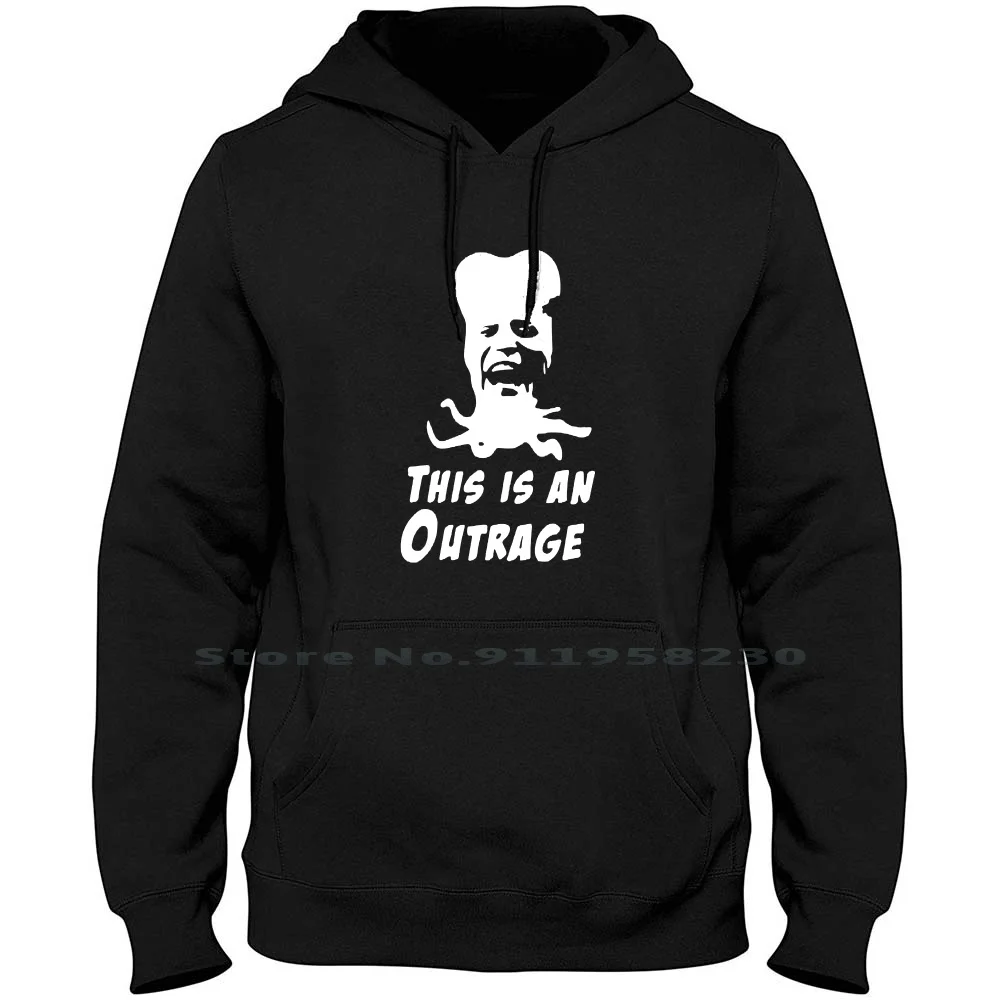 Outrage Mighty Boosh Men Women Hoodie Sweater 6XL Big Size Cotton Popular People Movie Tage Rage Logo Geek Out Hot Age Boo Ra