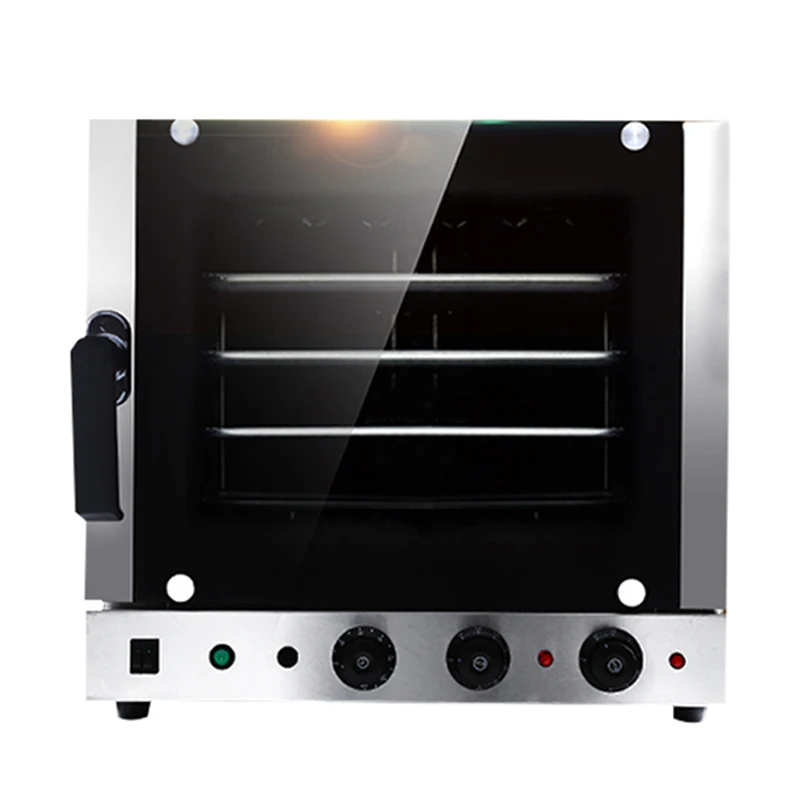 

60L Stainless Steel 4 trays Hot-air Convection Oven Commercial automatic electric oven Multifunction Pizza/cookies Baking oven