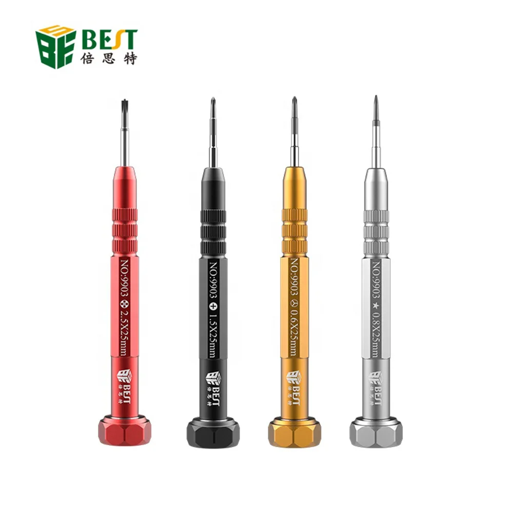 

Precision Screwdriver P2 0.8 Pentalobe Y 0.6 Tri Wing 1.5 Phillips 2.5 Cross Head for iPhone Samsung xiaomi Huwei Repair Tool