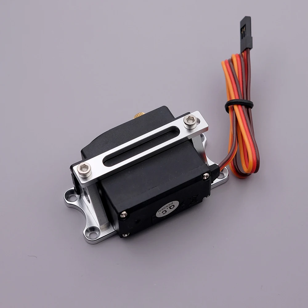 Suporte de liga de alumínio para servo motor, montagem ajustável para avião rc, barco, carro, mg995, corona, ds558hv, cnc