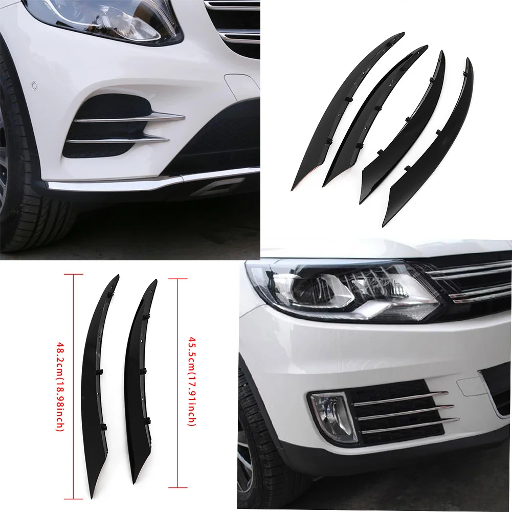 

Front Fog Lamp Grill Grille Decorative Covers For Mercedes Benz C Class W205 C200 C250 C260 C300 2015 2016 2017 2018 Trim Strips