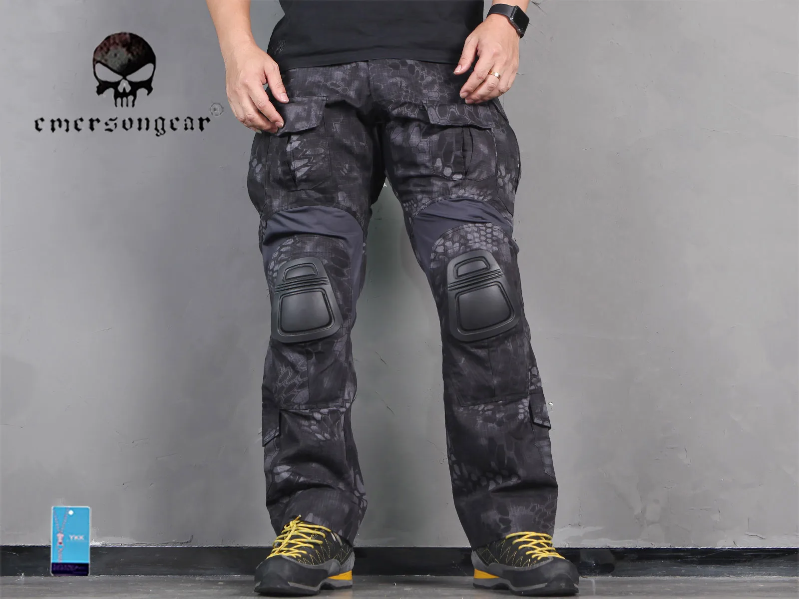 emersongear-Tactical Gen3 Pants for Airsoft Combat, Bdu Trousers with Knee Pad,outdoors, Typhon,EM9351