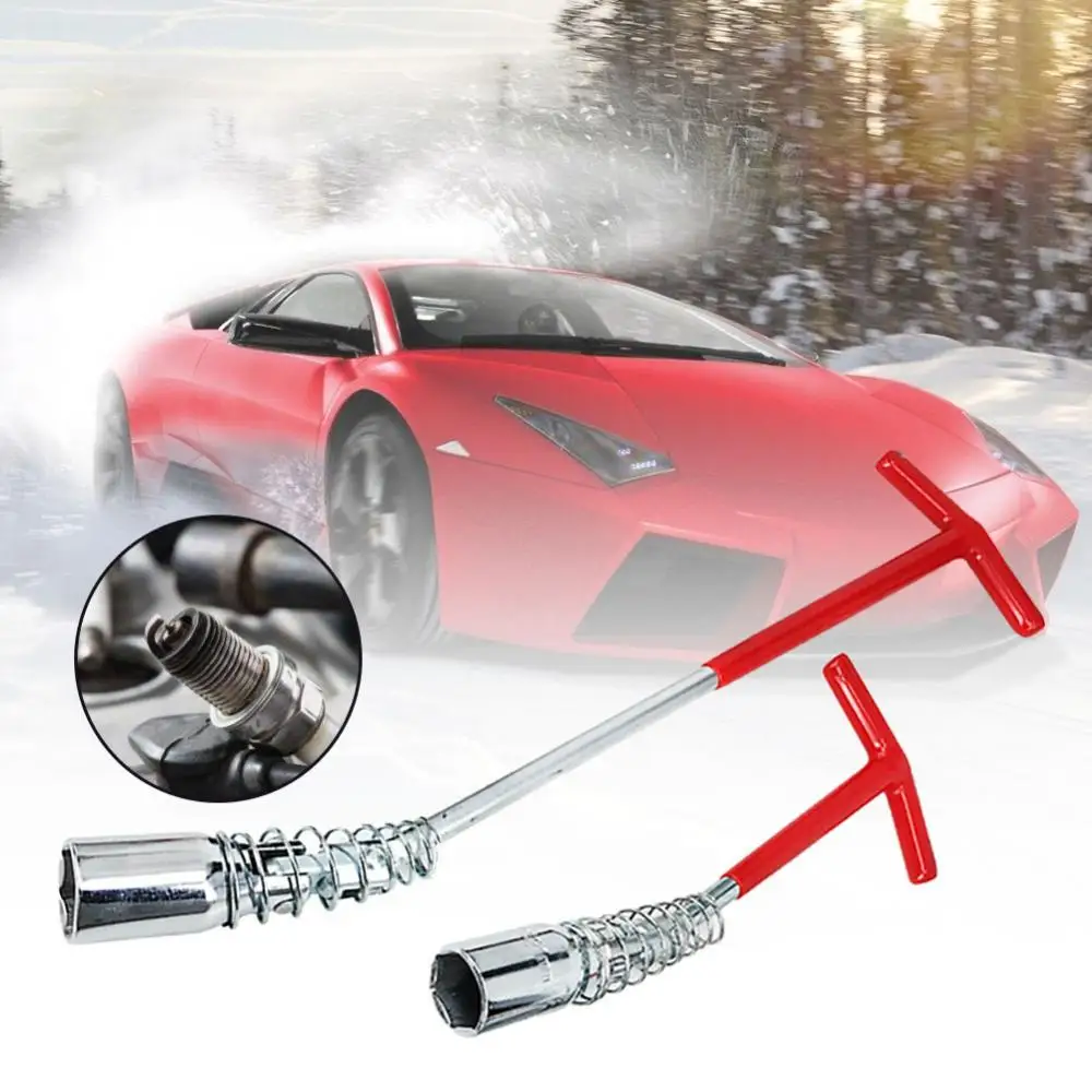 16/21 mm T-shape Handle Car Auto Joint Spark Plugs Socket Wrench Installer Hand Tool Portable Spanner Car Accessory