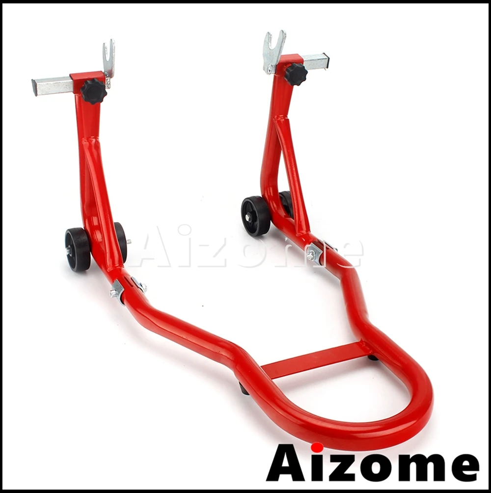 750LB Motorcycle Lift Stand Adjustment Rear Wheel Support Frame Tire Repair Tool For Harley Honda Suzuki Kawasaki Yamaha Cruiser