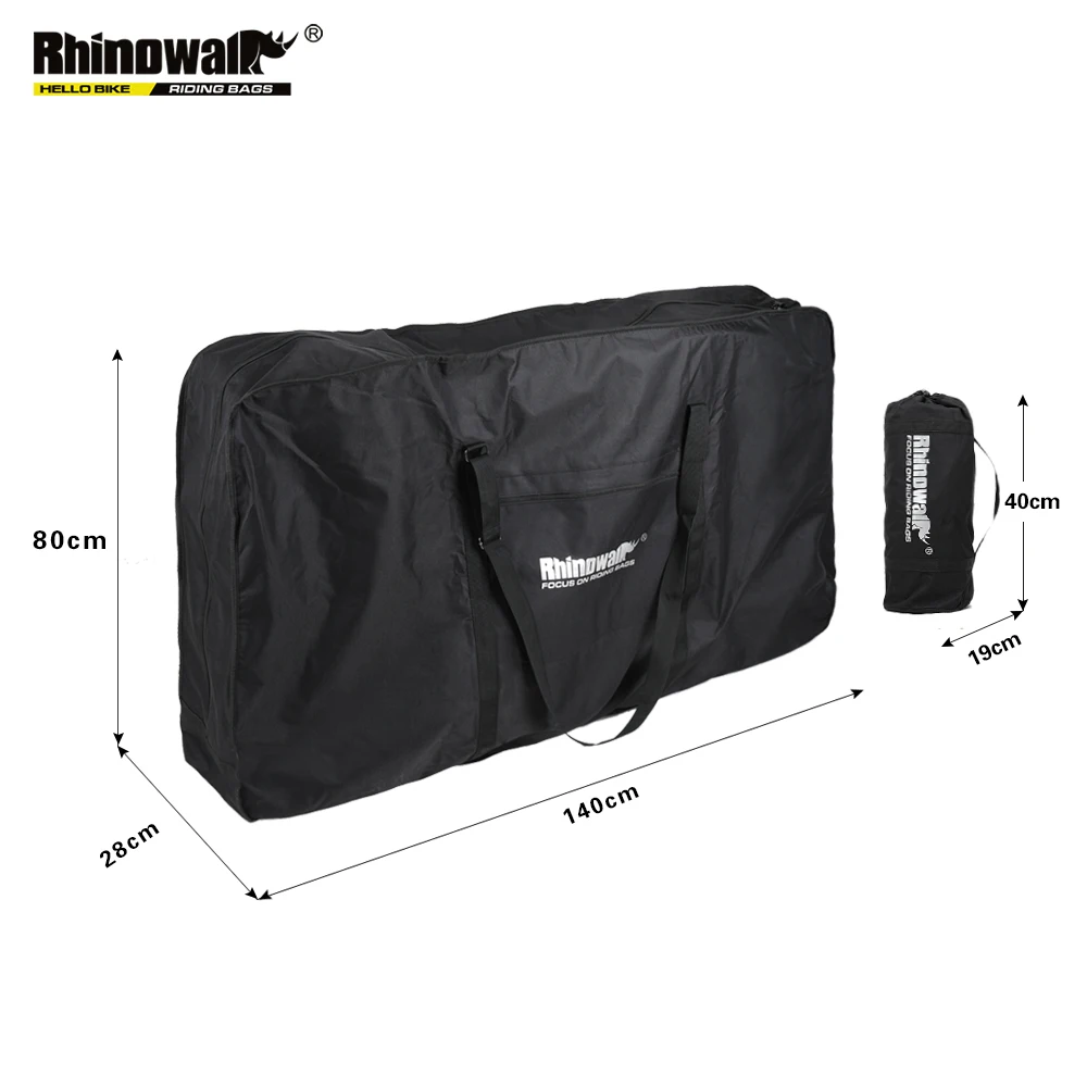 Rhinowalk Folding Bicycle Carry Bag for 26-29 Inch Portable Cycling Bike Transport Case Travel Bycicle Accessories Outdoor Sport