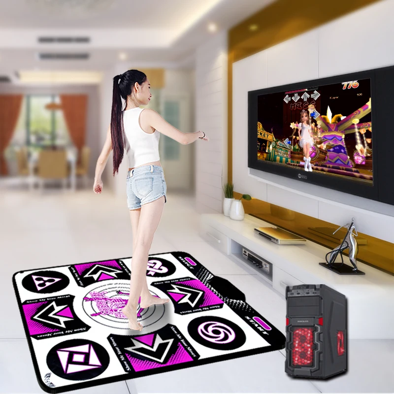 Wireless Dance Pad Dancing Step Dance Mats Pad Pads Dancer Blanket Equipment Revolution  Non-Slip Foot Print Mat to PC with USB