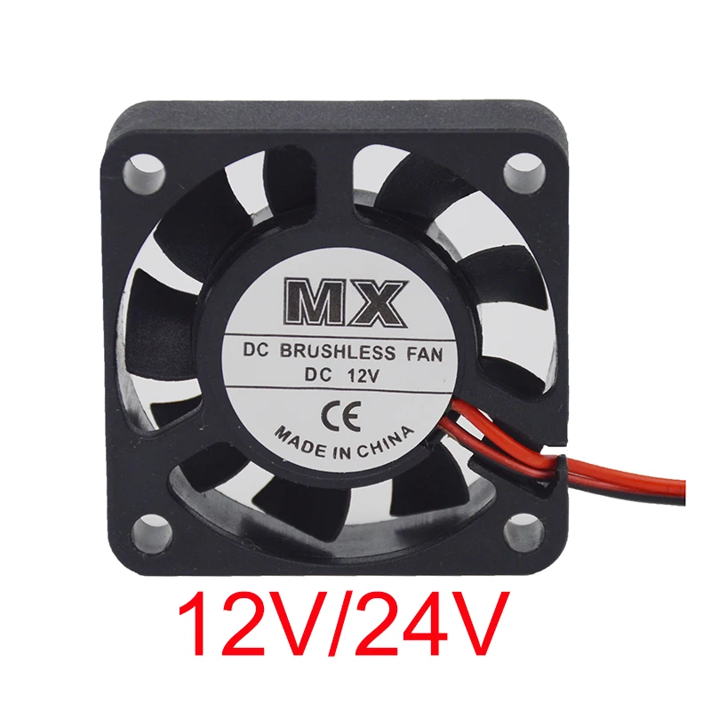 3D Printer Cooling fan 2510 3010 4010 5010 6015 mm With 2Pin Dupont Wire Cooler For V5 V6 Hotend Bowden Extruder J-head